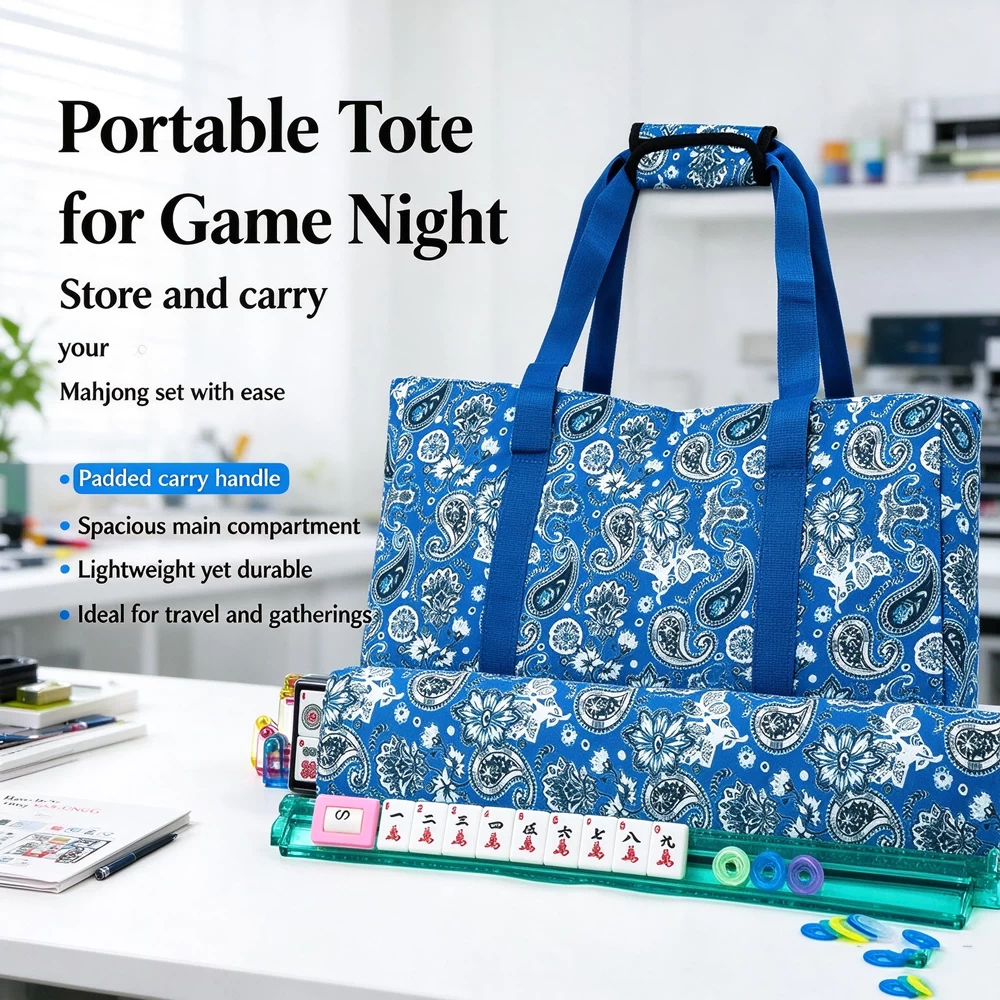 Portable American Mahjong Travel Game Set - image 2