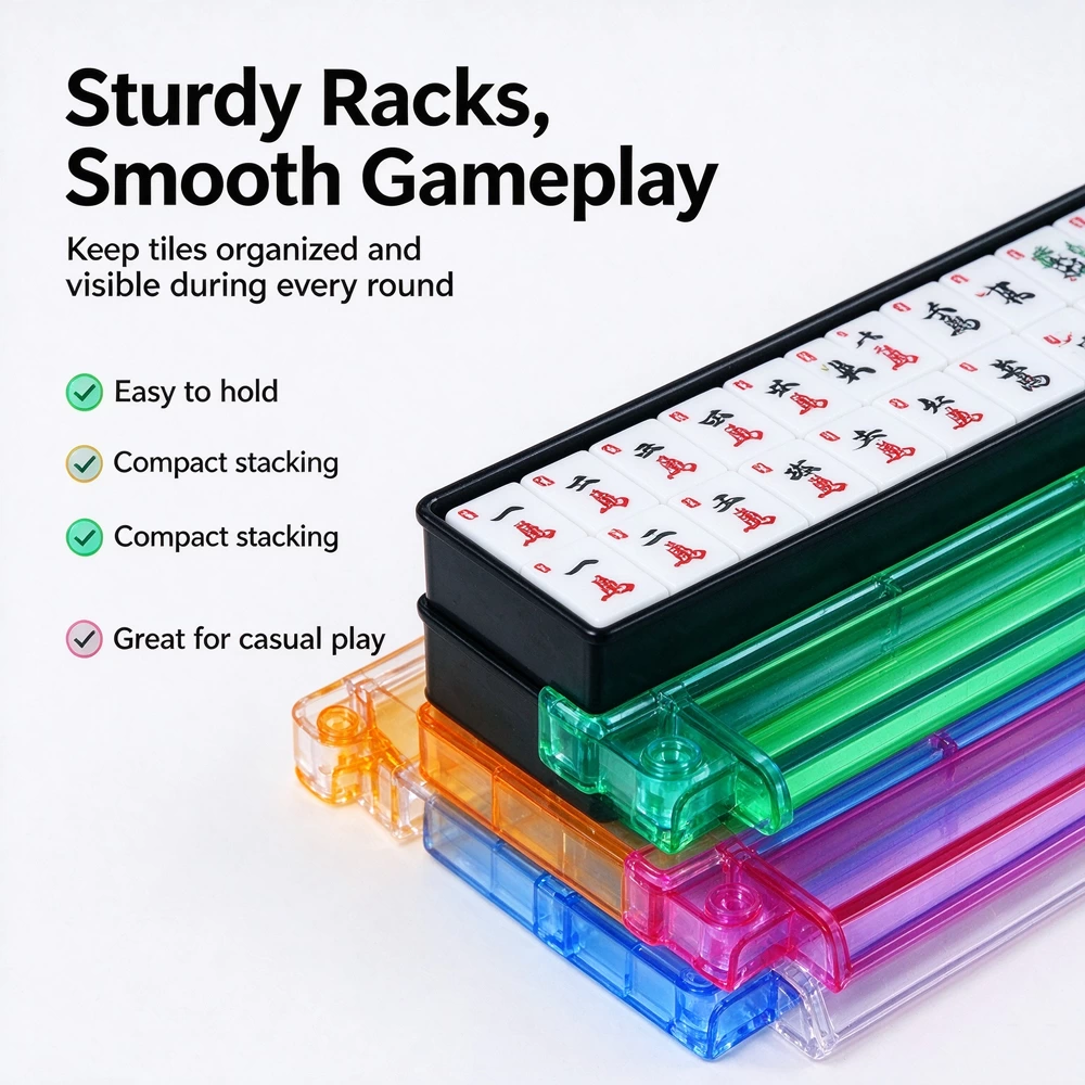 Portable American Mahjong Travel Game Set - image 7