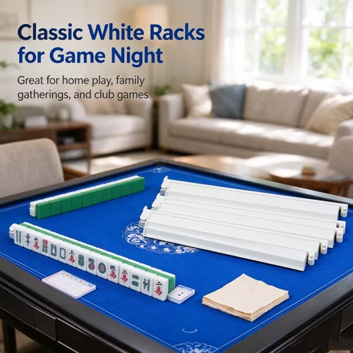 Solid Color Acrylic Mahjong Rack - image 2