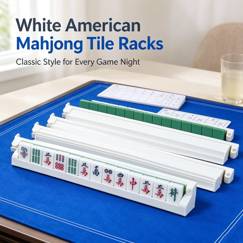 Solid Color Acrylic Mahjong Rack