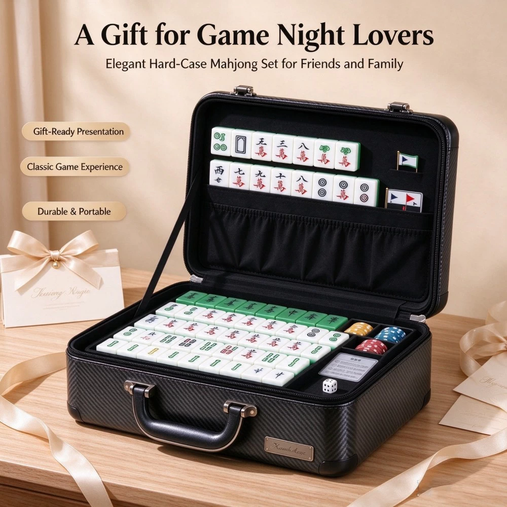Carbon Fiber Mahjong Travel Case - image 5