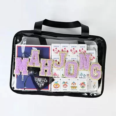 Black Clear Mahjong Set Black Clear Mahjong Set
