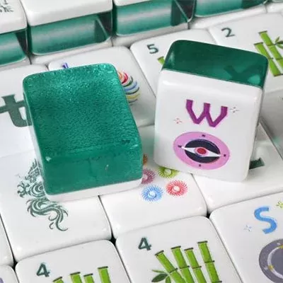 Blue Paisley American Mahjong Travel Set Blue Paisley American Mahjong Travel Set