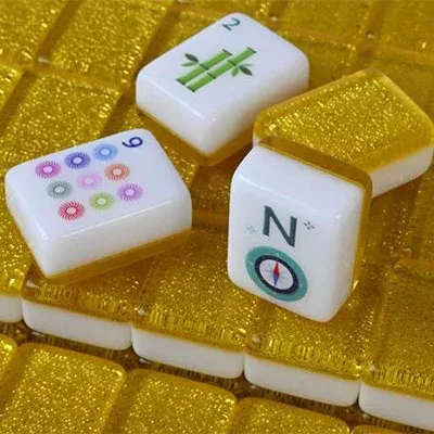 Minimal Floral Mahjong Set Minimal Floral Mahjong Set