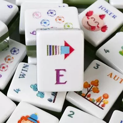 Purple Glitz Mahjong Set Purple Glitz Mahjong Set