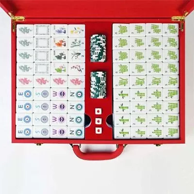 Red Charm Collection Mahjong Set Red Charm Collection Mahjong Set