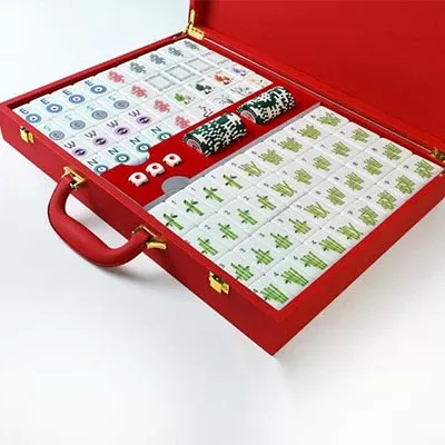 Red Charm Collection Mahjong Set Red Charm Collection Mahjong Set