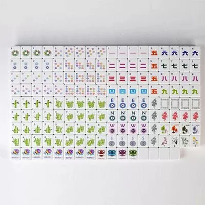 Red Charm Collection Mahjong Set Red Charm Collection Mahjong Set