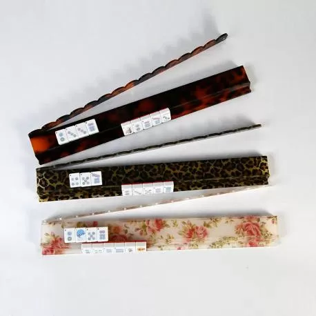 Tortoiseshell Leopard Floral Acrylic Magnetic Mahjong Racks Tortoiseshell Leopard Floral Acrylic Magnetic Mahjong Racks