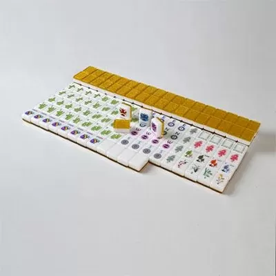 White Cartoon Emoji Mahjong Set White Cartoon Emoji Mahjong Set