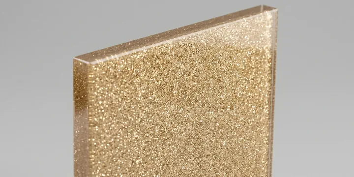 Glitter acrylic option for custom mahjong tile blanks