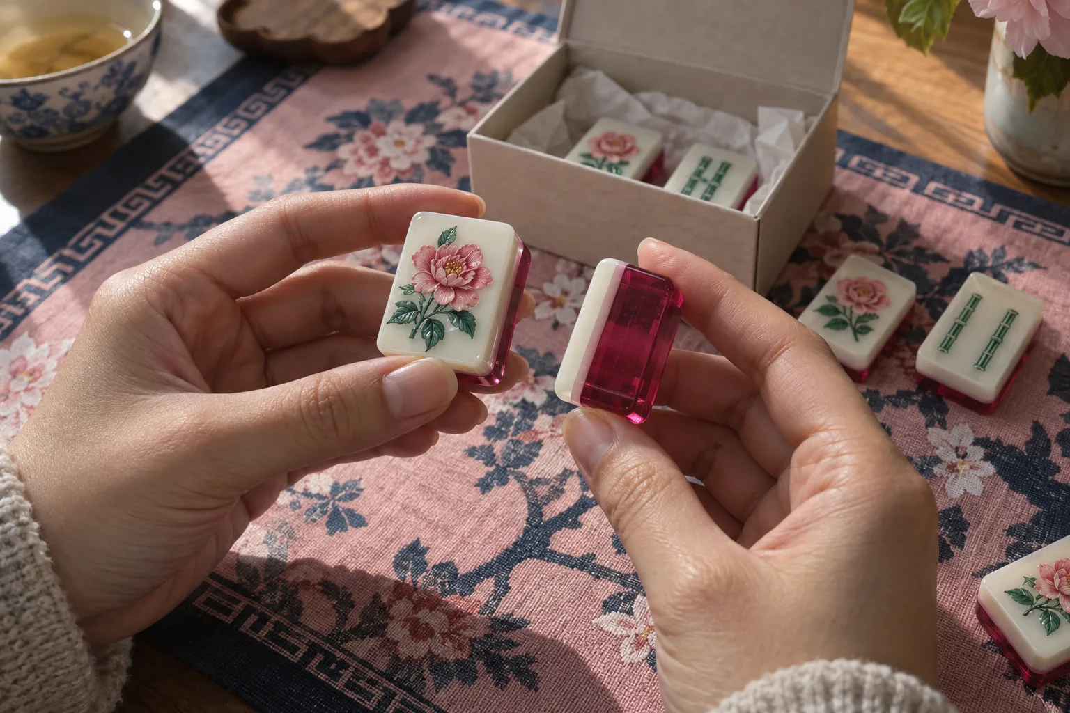 USMJ — 100% visual inspection of finished mahjong sets