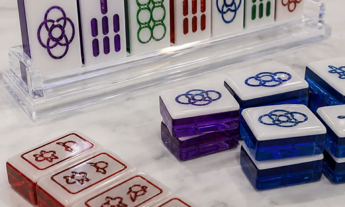Mahjong travel case build program — case fitted to the approved tile size